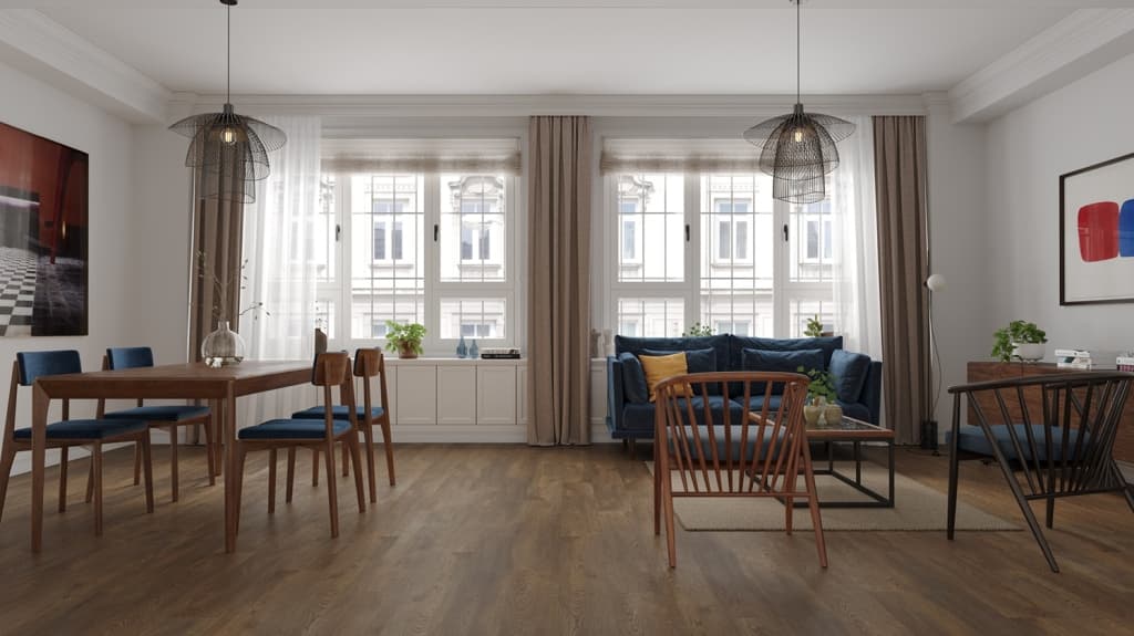 LVT плитка ДУБ ГОЕН ЕСО 3-45